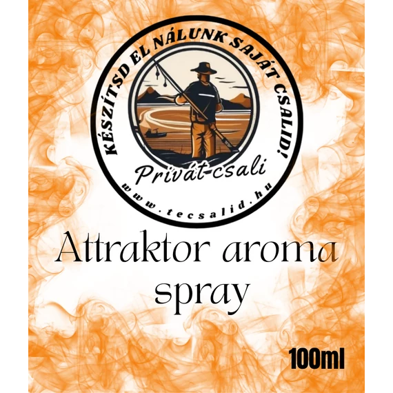 Attraktor aroma spray narancssárga 