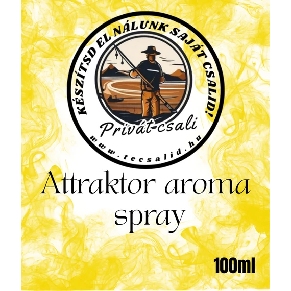 Attraktor aroma spray citromsárga 